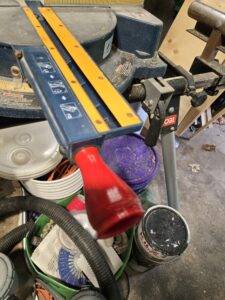 Finished Part: Ryobi 10" Compound Mitre Saw Lock Handle